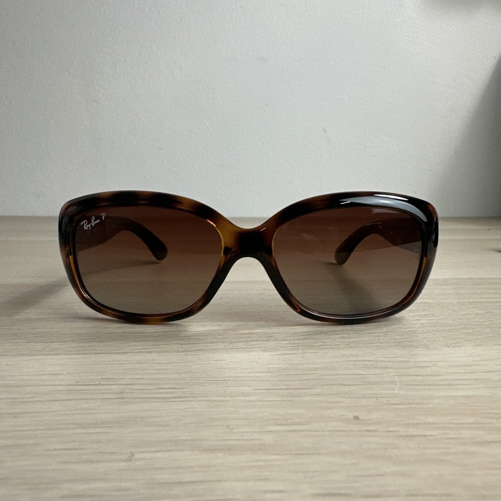 RB 4101 Jackie Ohh Polarized Sunglasses Tortoise Frames / Brown Lenses - Picture 5 of 6